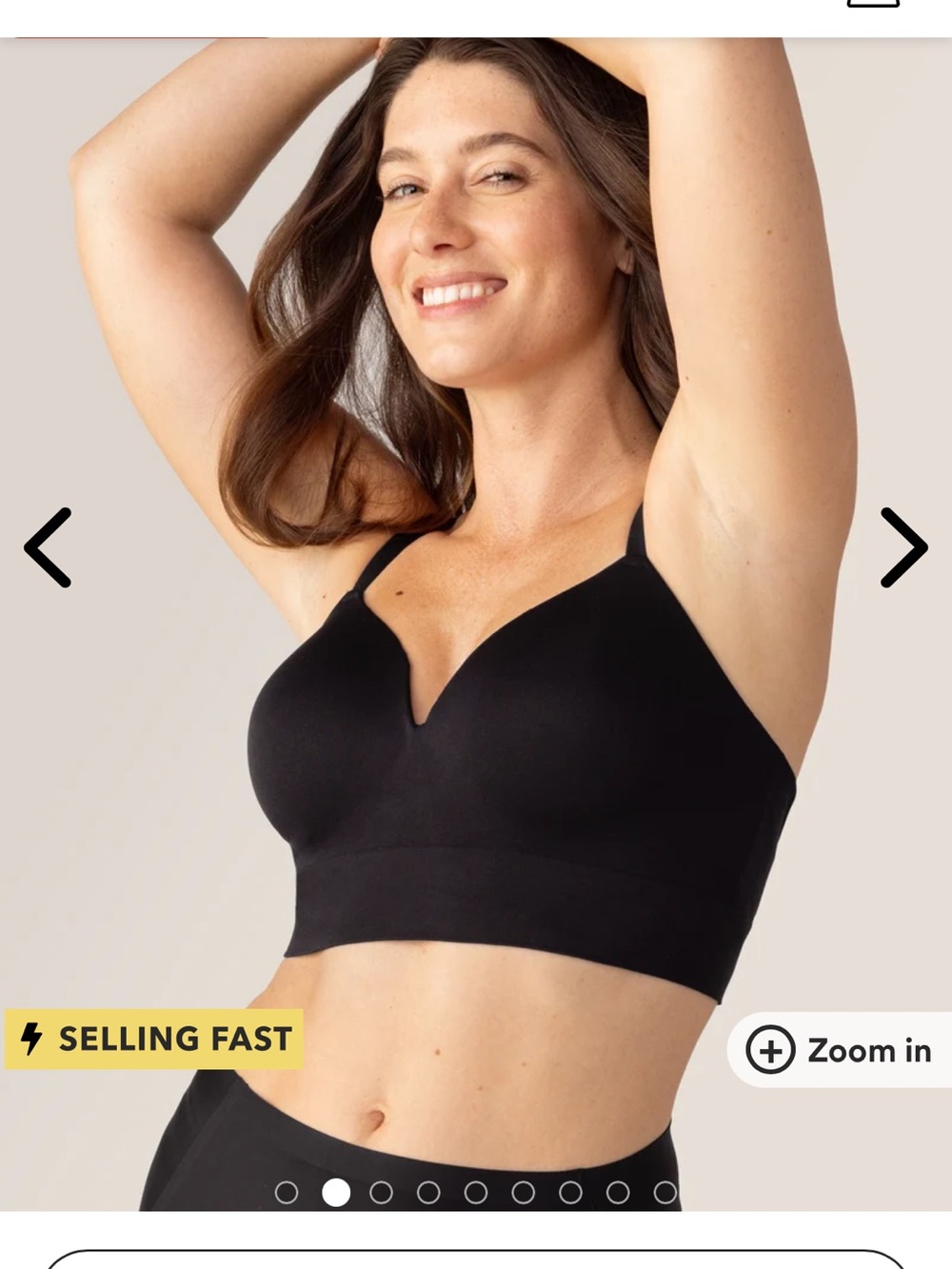 Shapermint Black Wireless Comfort Bra - Everyday Support